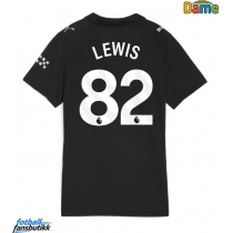 Manchester City Rico Lewis #82 Bortedrakt Dame 2025-26 Kortermet